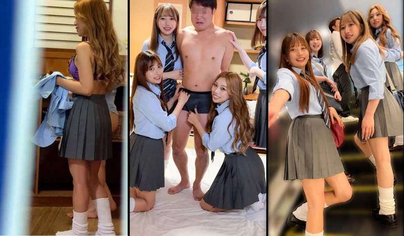 りお&ひなた&かりん&ゆい 無料サンプル画像(2) 【無料しろうと動画館】